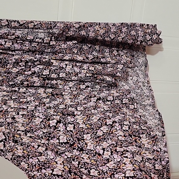 a.n.a. Flowy Multicolour Flower Pattern Midi Dress US XS - Picture 13 of 14